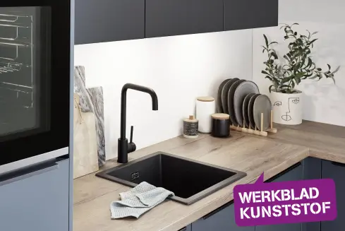 Een kunststof keukenblad voor de beste prijs